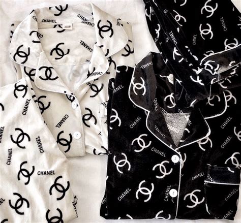 chanel pj set|designer women's pyjamas.